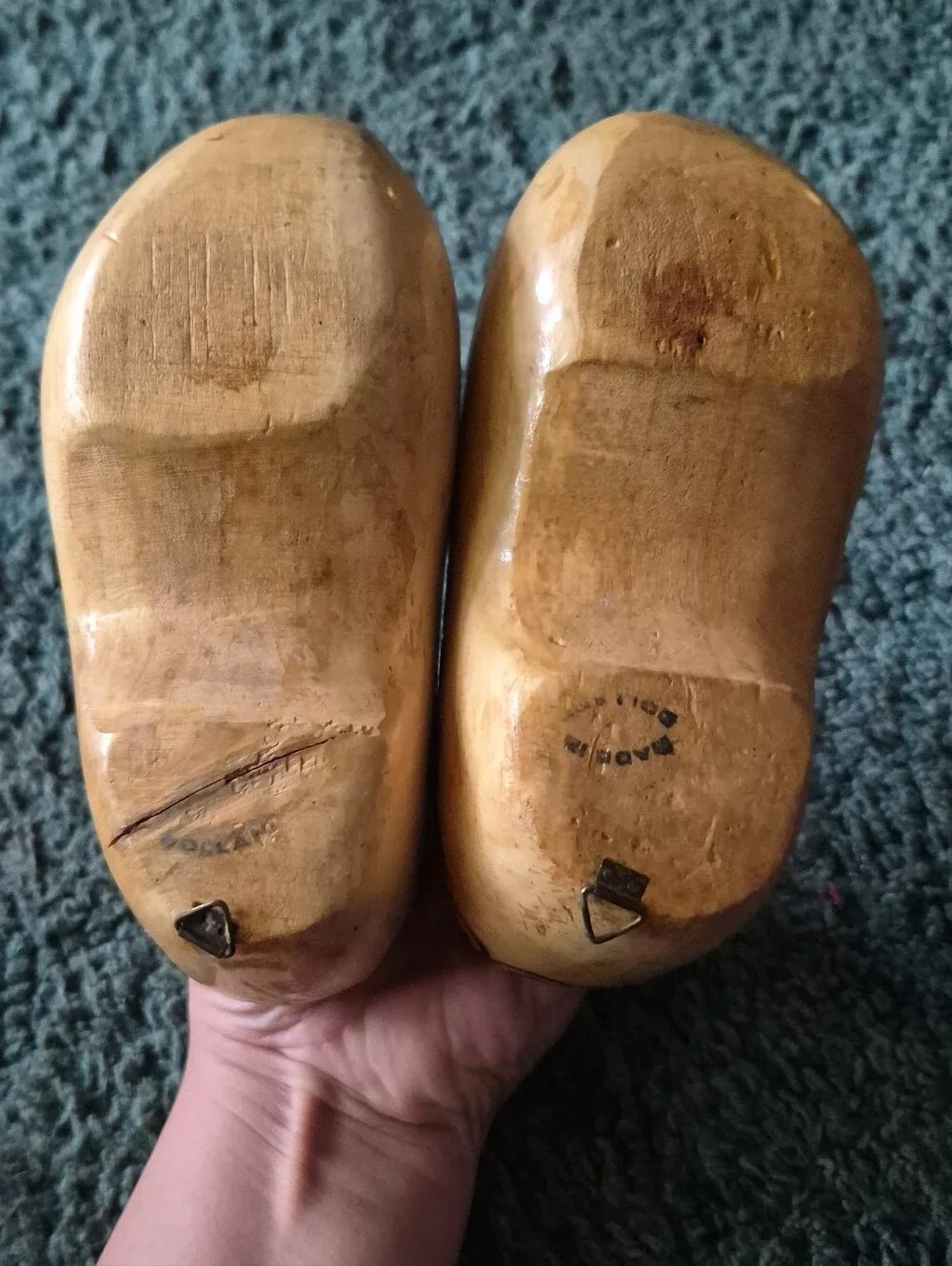 Vintage Holland Handmade Dutch Shoes Hanging Decorations